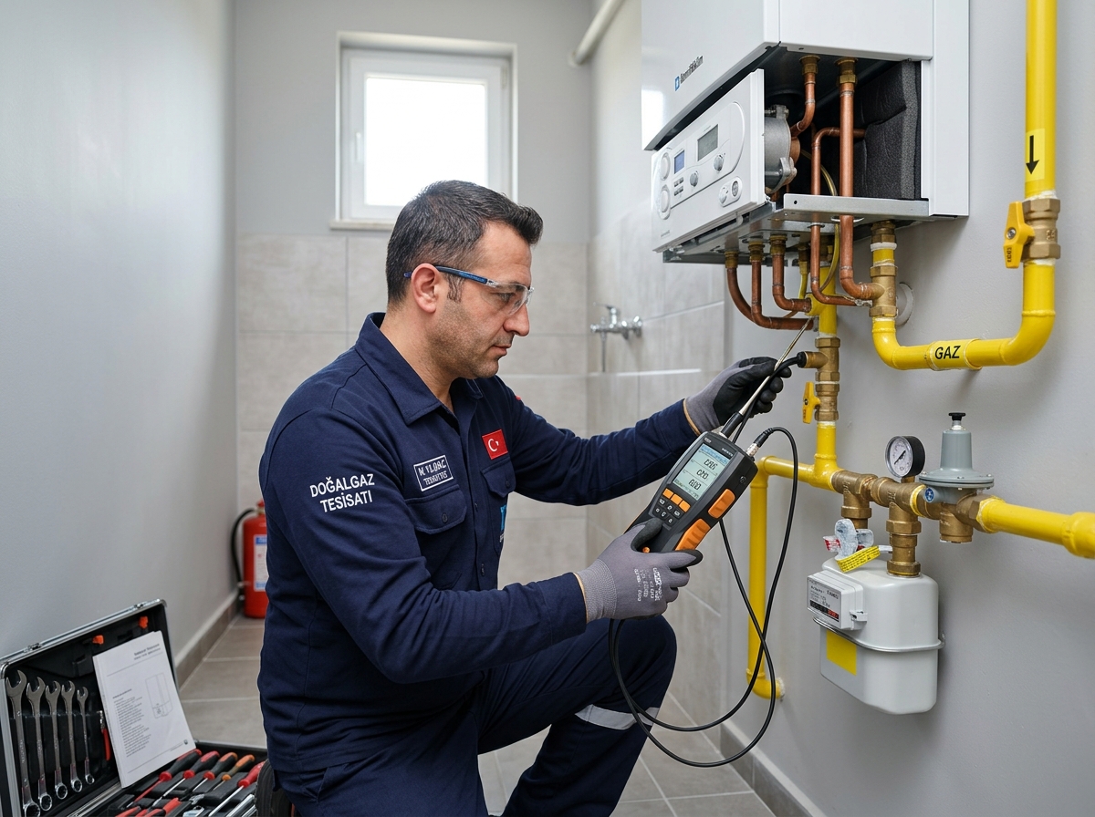 Doğalgaz Tesisatı Periyodik Bakım ve Kontrol
