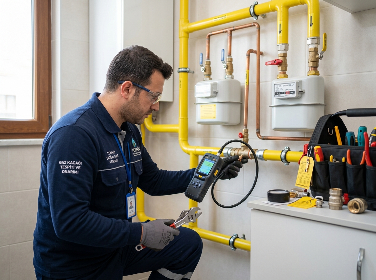 Gaz Kaçağı Tespiti ve Onarımı